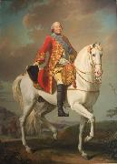 Alexandre Roslin Louis-Philippe, Duc D'Orleans, Saluting His Army on the Battlefield oil painting artist